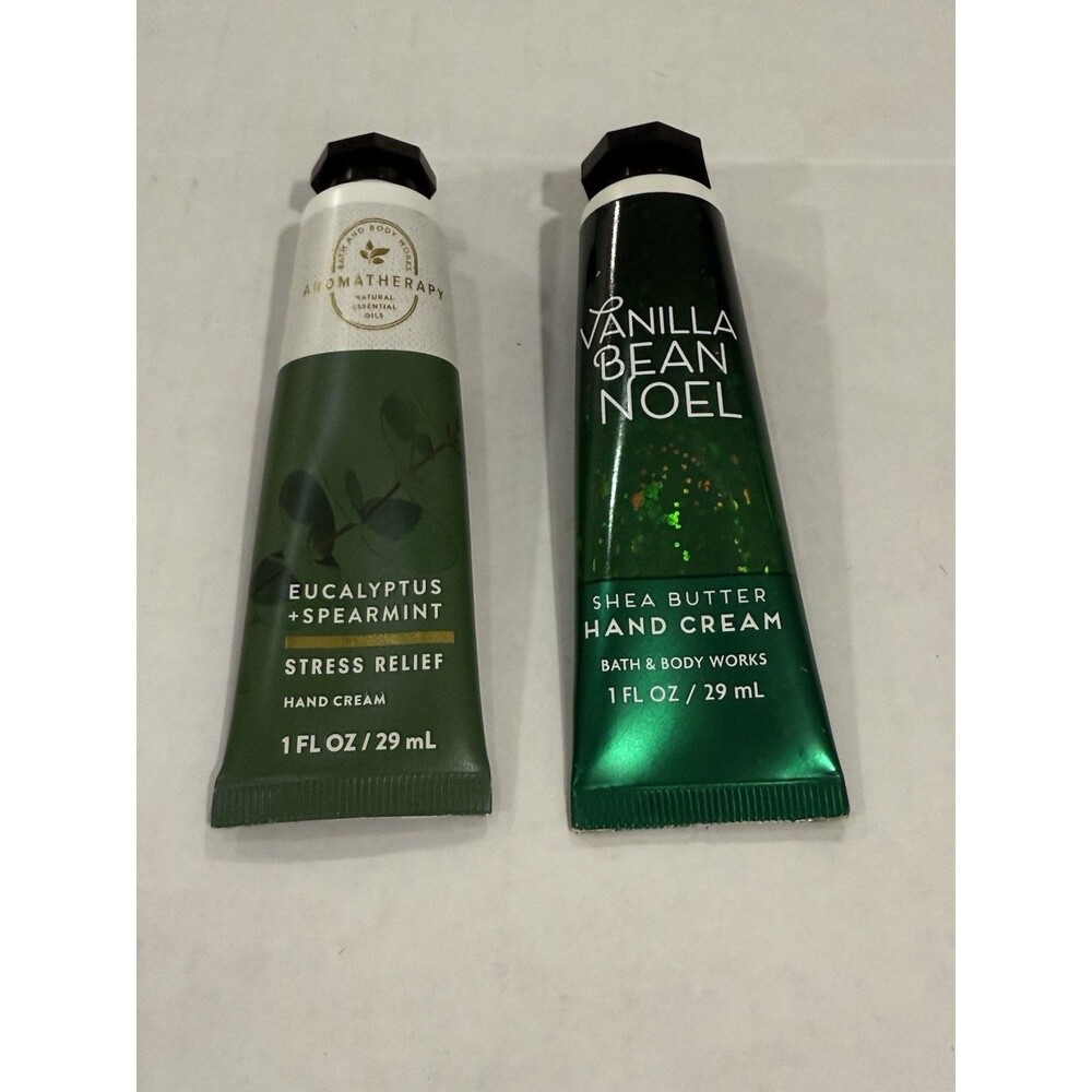 2 Bath & Body Works ~VANILLA BEAN NOEL, Aromatherapy EUCALYPTUS SPEARMINT 1 FLOZ - Picture 2 of 8